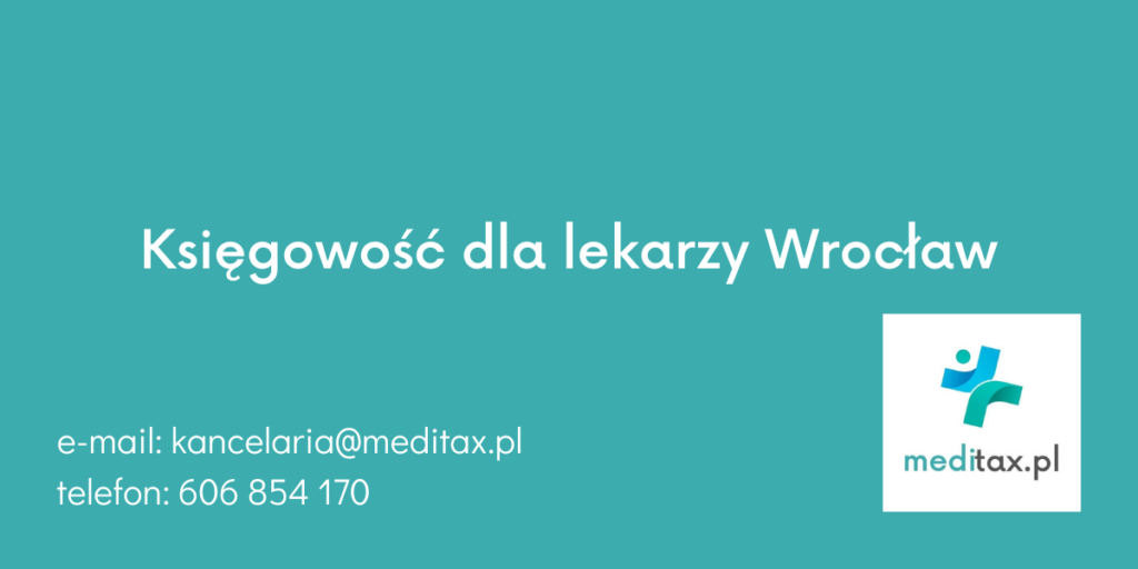 baner księgowość dla lekarzy Poznań